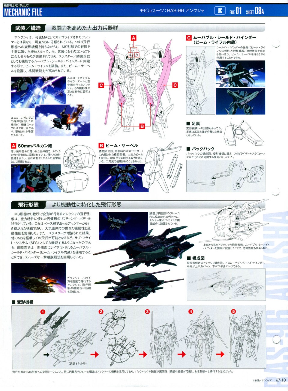 《The Official Gundam Perfect File》漫画最新章节第65-67话免费下拉式在线观看章节第【86】张图片