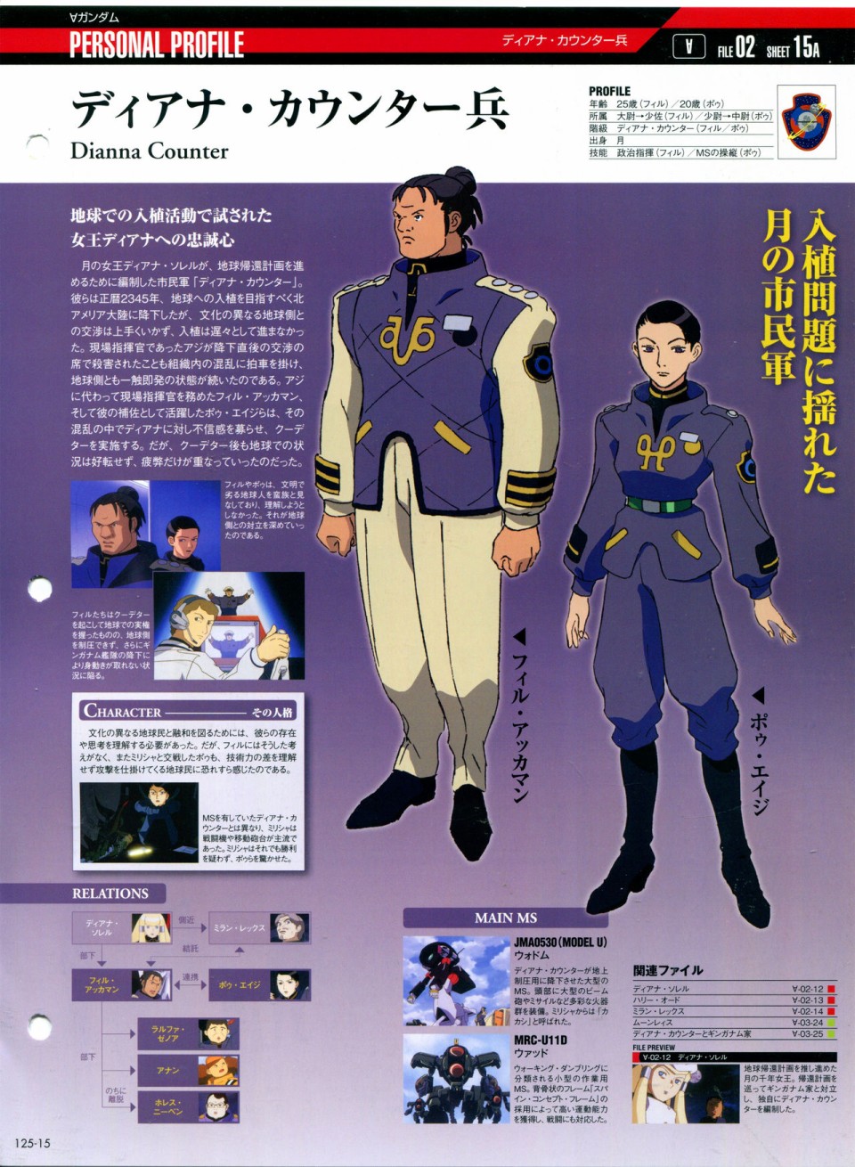 《The Official Gundam Perfect File》漫画最新章节第125话免费下拉式在线观看章节第【19】张图片