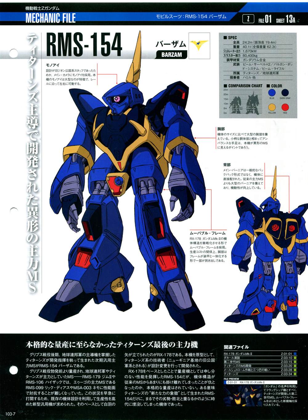 《The Official Gundam Perfect File》漫画最新章节第101-110话免费下拉式在线观看章节第【83】张图片