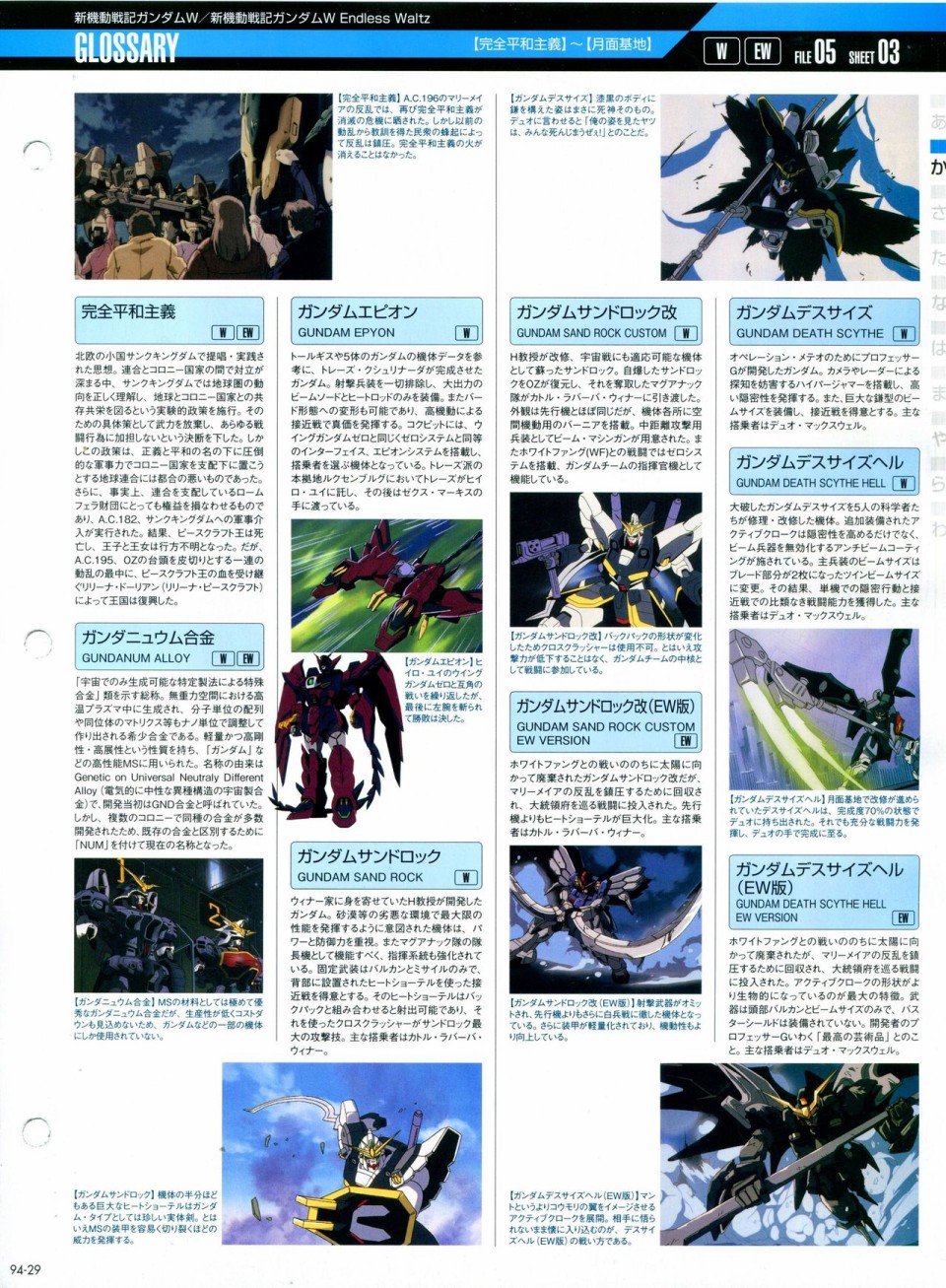 《The Official Gundam Perfect File》漫画最新章节第91-100话免费下拉式在线观看章节第【134】张图片