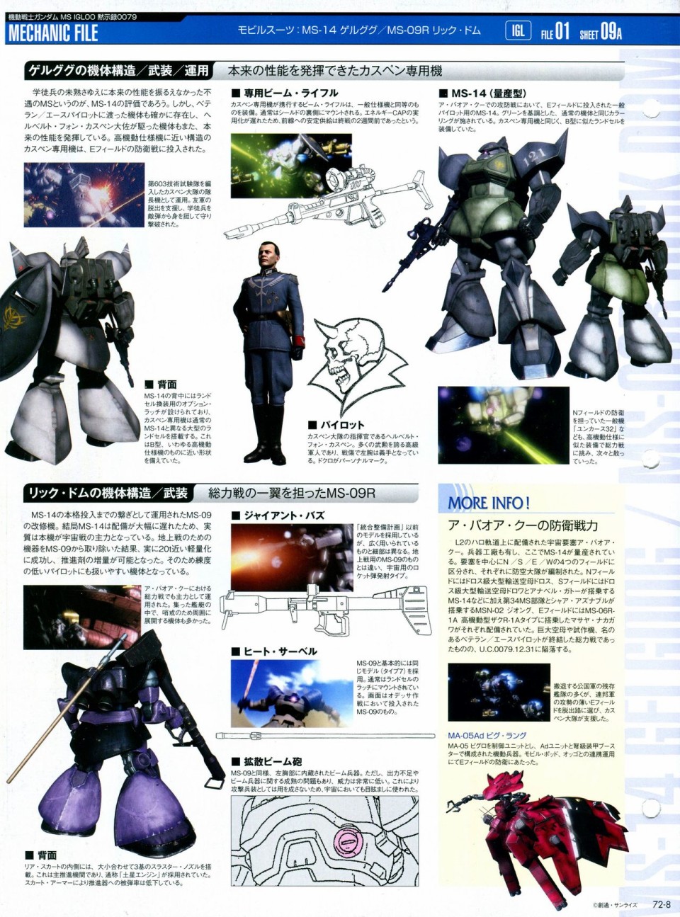 《The Official Gundam Perfect File》漫画最新章节第68-80话免费下拉式在线观看章节第【148】张图片