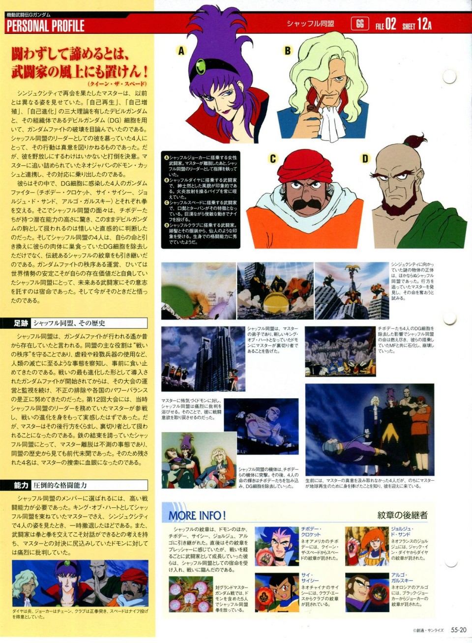 《The Official Gundam Perfect File》漫画最新章节第52-55话免费下拉式在线观看章节第【126】张图片