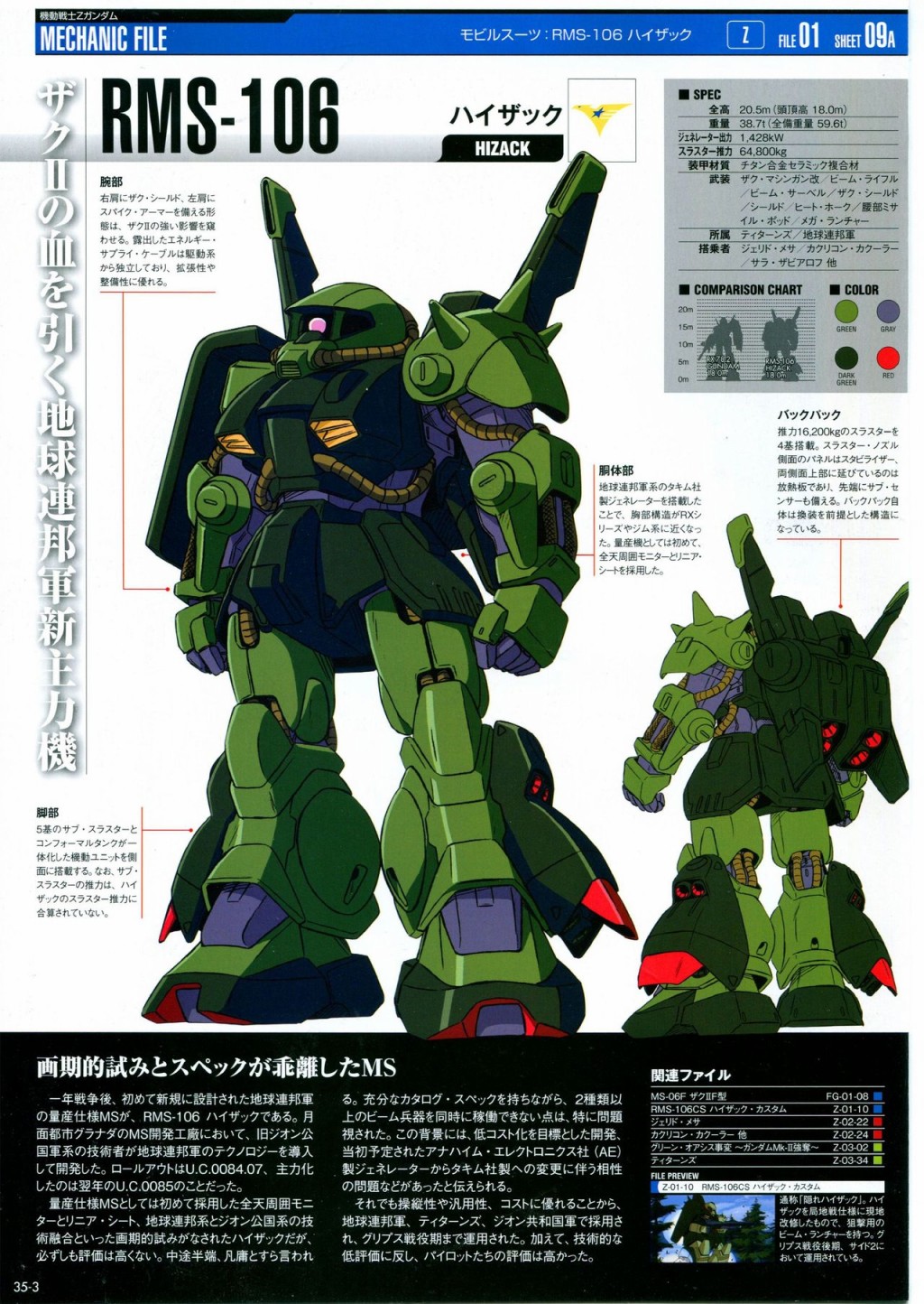 《The Official Gundam Perfect File》漫画最新章节第31-40话免费下拉式在线观看章节第【148】张图片