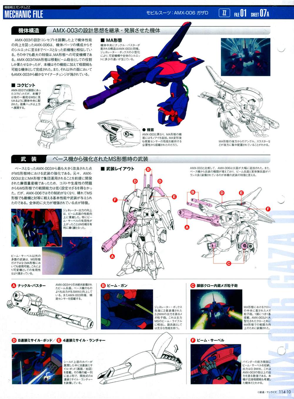 《The Official Gundam Perfect File》漫画最新章节第114话免费下拉式在线观看章节第【14】张图片