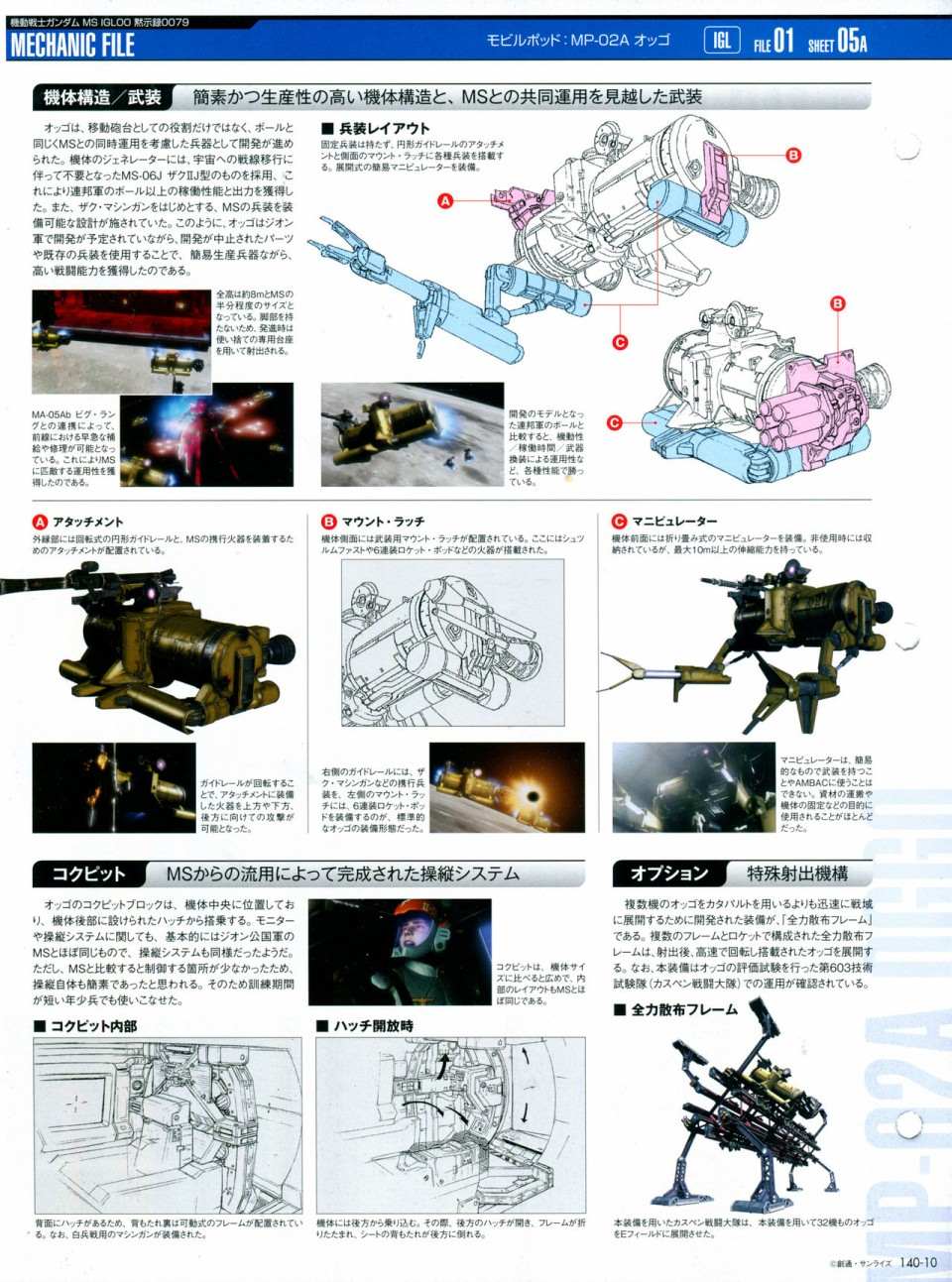 《The Official Gundam Perfect File》漫画最新章节第140话免费下拉式在线观看章节第【14】张图片