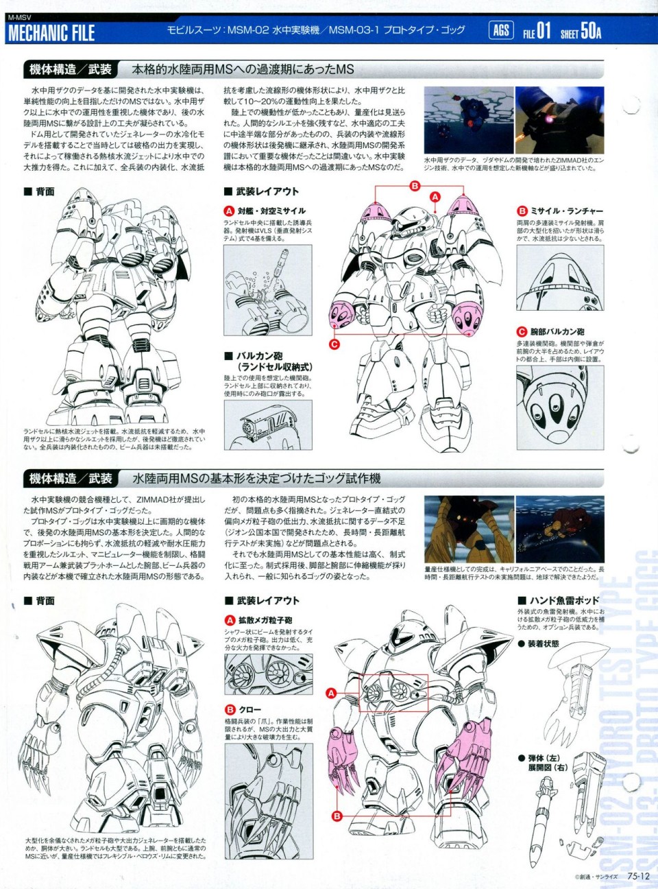 《The Official Gundam Perfect File》漫画最新章节第68-80话免费下拉式在线观看章节第【257】张图片