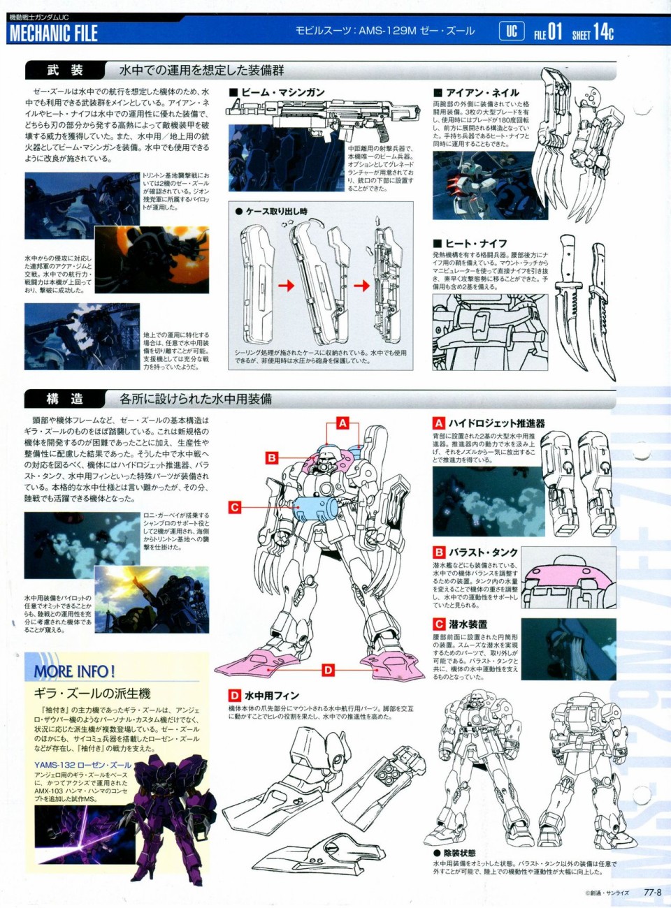 《The Official Gundam Perfect File》漫画最新章节第68-80话免费下拉式在线观看章节第【323】张图片