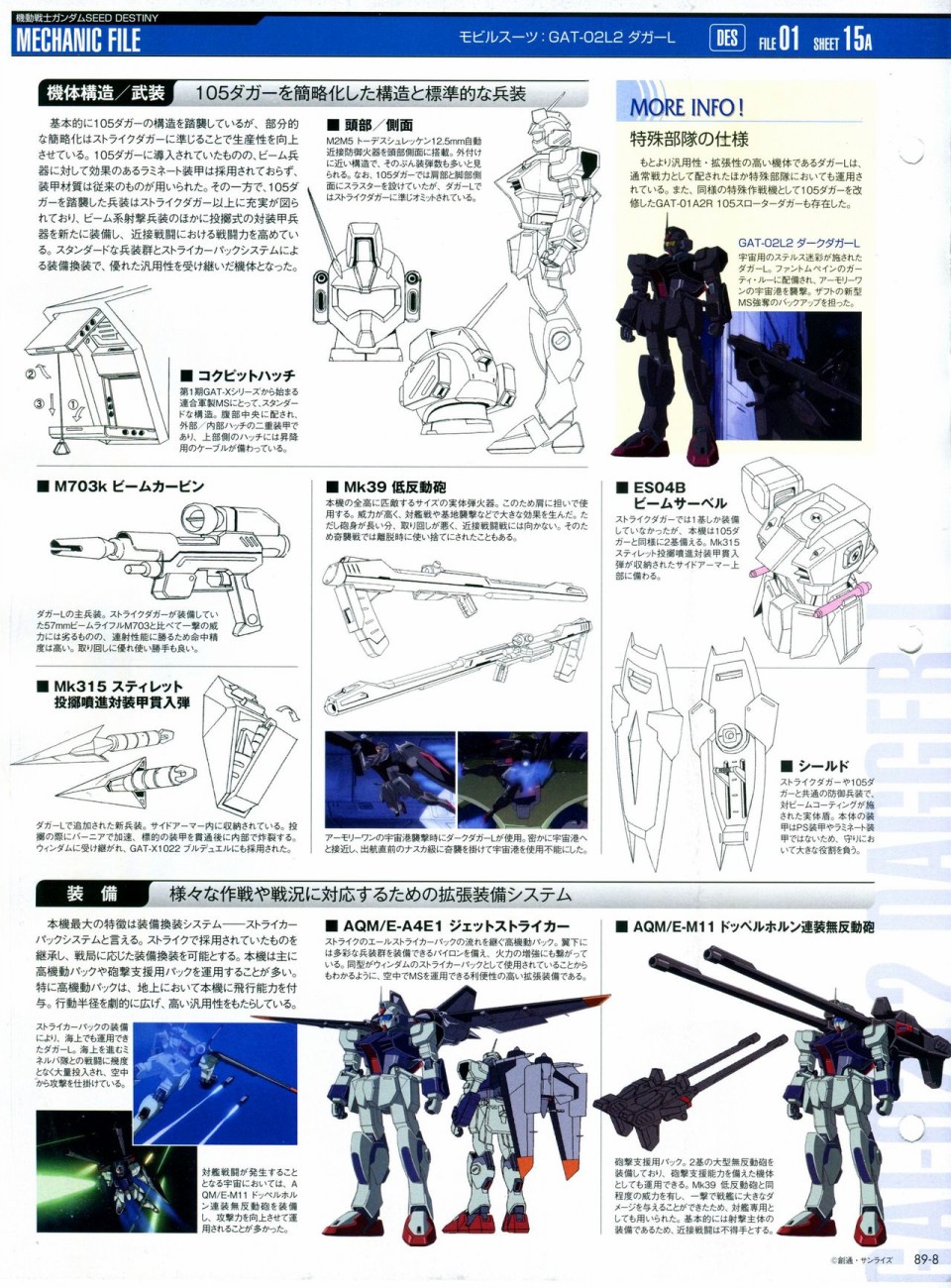 《The Official Gundam Perfect File》漫画最新章节第81-90话免费下拉式在线观看章节第【289】张图片