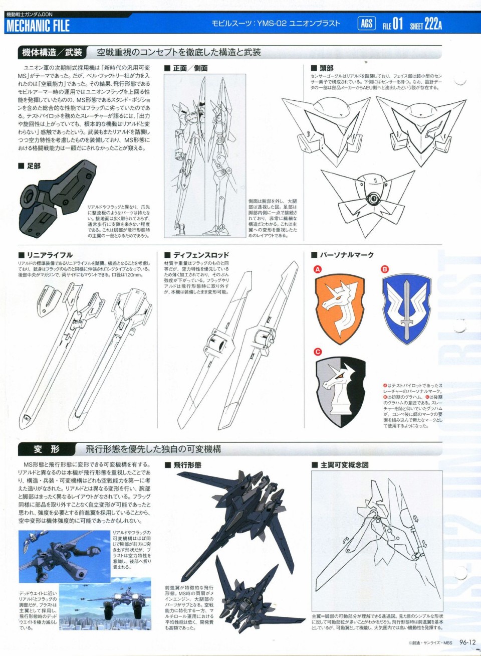 《The Official Gundam Perfect File》漫画最新章节第91-100话免费下拉式在线观看章节第【187】张图片