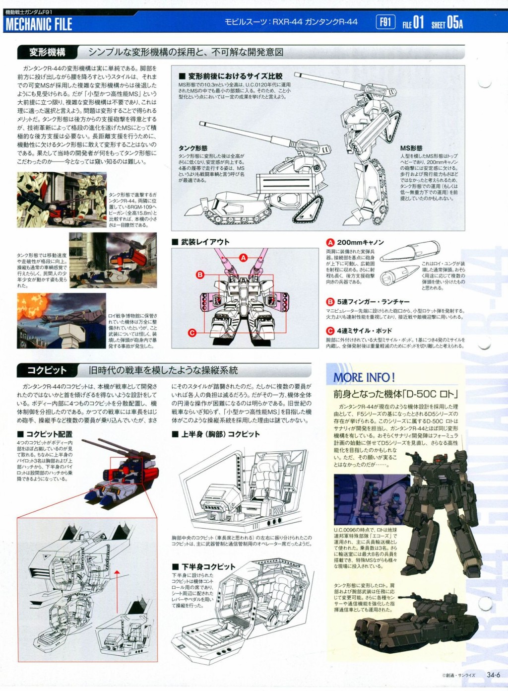 《The Official Gundam Perfect File》漫画最新章节第31-40话免费下拉式在线观看章节第【116】张图片