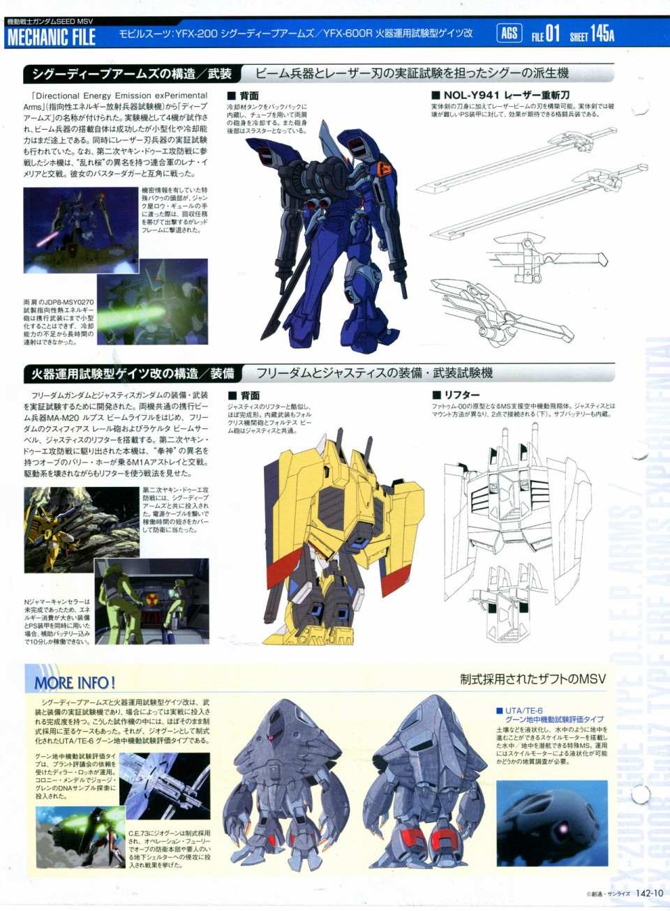 《The Official Gundam Perfect File》漫画最新章节第142话免费下拉式在线观看章节第【14】张图片