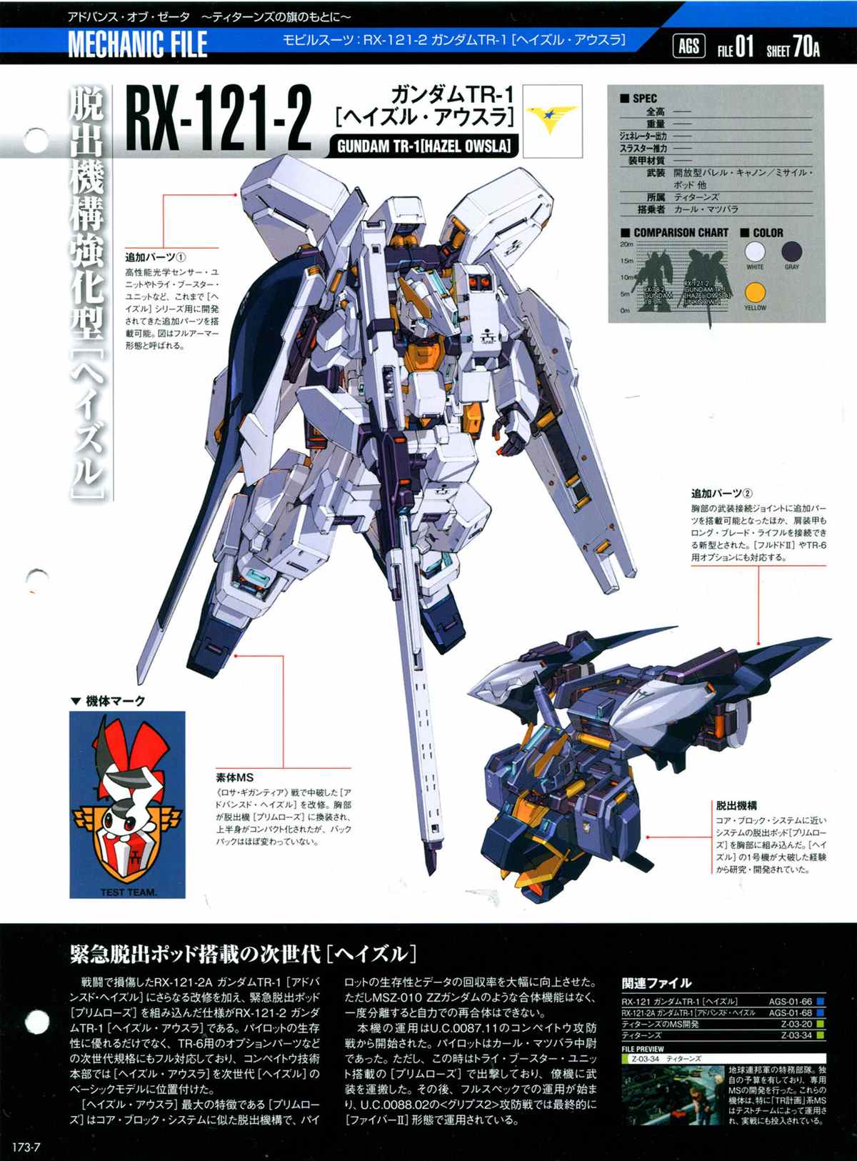 《The Official Gundam Perfect File》漫画最新章节第173话免费下拉式在线观看章节第【9】张图片