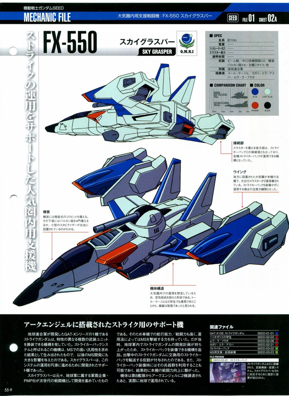 《The Official Gundam Perfect File》漫画最新章节第52-55话免费下拉式在线观看章节第【115】张图片