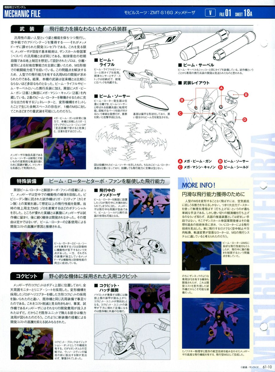 《The Official Gundam Perfect File》漫画最新章节第56-64话免费下拉式在线观看章节第【183】张图片