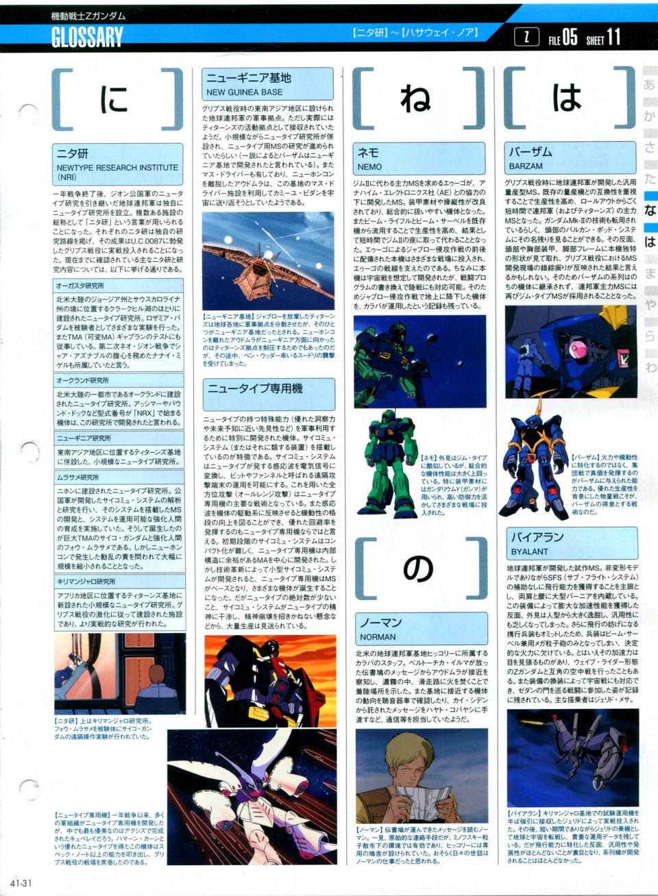 《The Official Gundam Perfect File》漫画最新章节第41话免费下拉式在线观看章节第【34】张图片