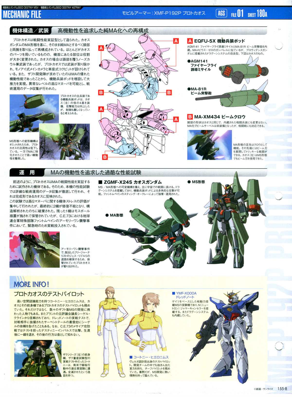 《The Official Gundam Perfect File》漫画最新章节第155话免费下拉式在线观看章节第【12】张图片