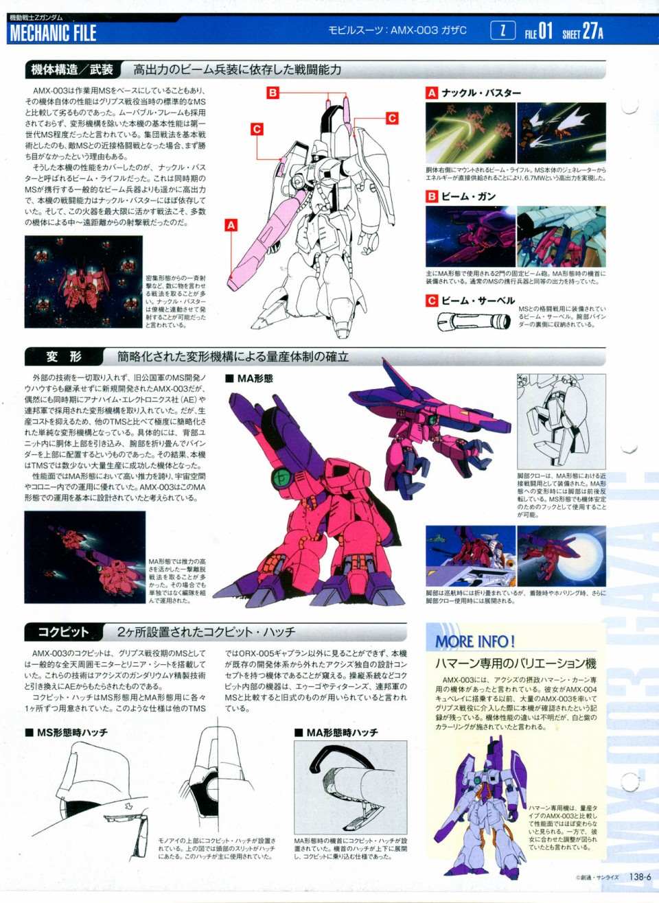 《The Official Gundam Perfect File》漫画最新章节第138话免费下拉式在线观看章节第【10】张图片