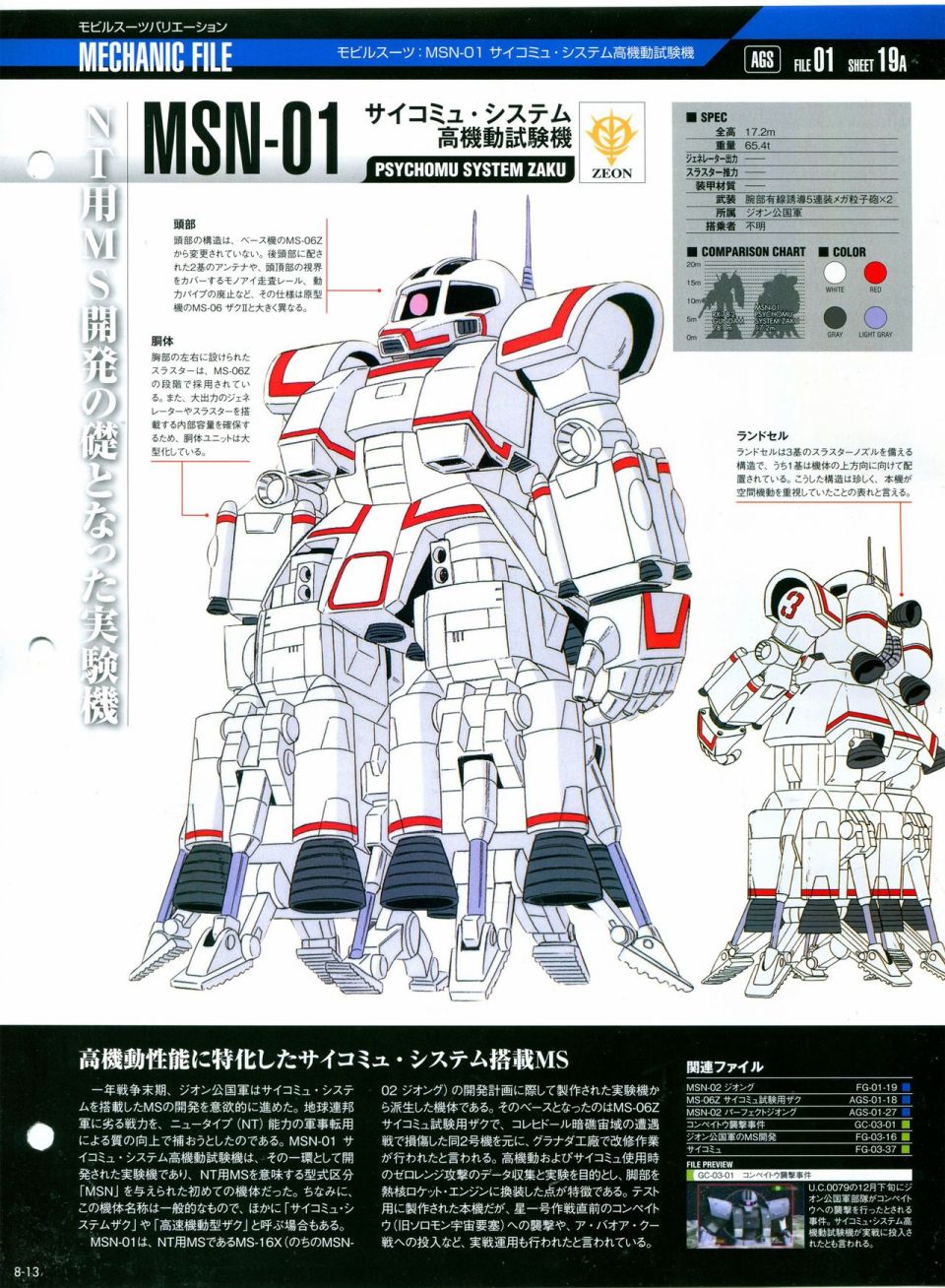 《The Official Gundam Perfect File》漫画最新章节第8话免费下拉式在线观看章节第【14】张图片