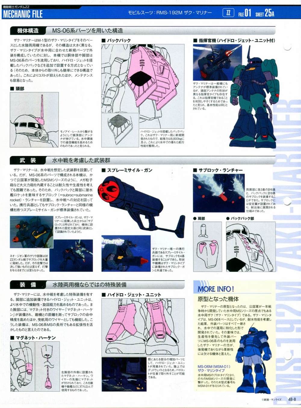 《The Official Gundam Perfect File》漫画最新章节第46-50话免费下拉式在线观看章节第【77】张图片