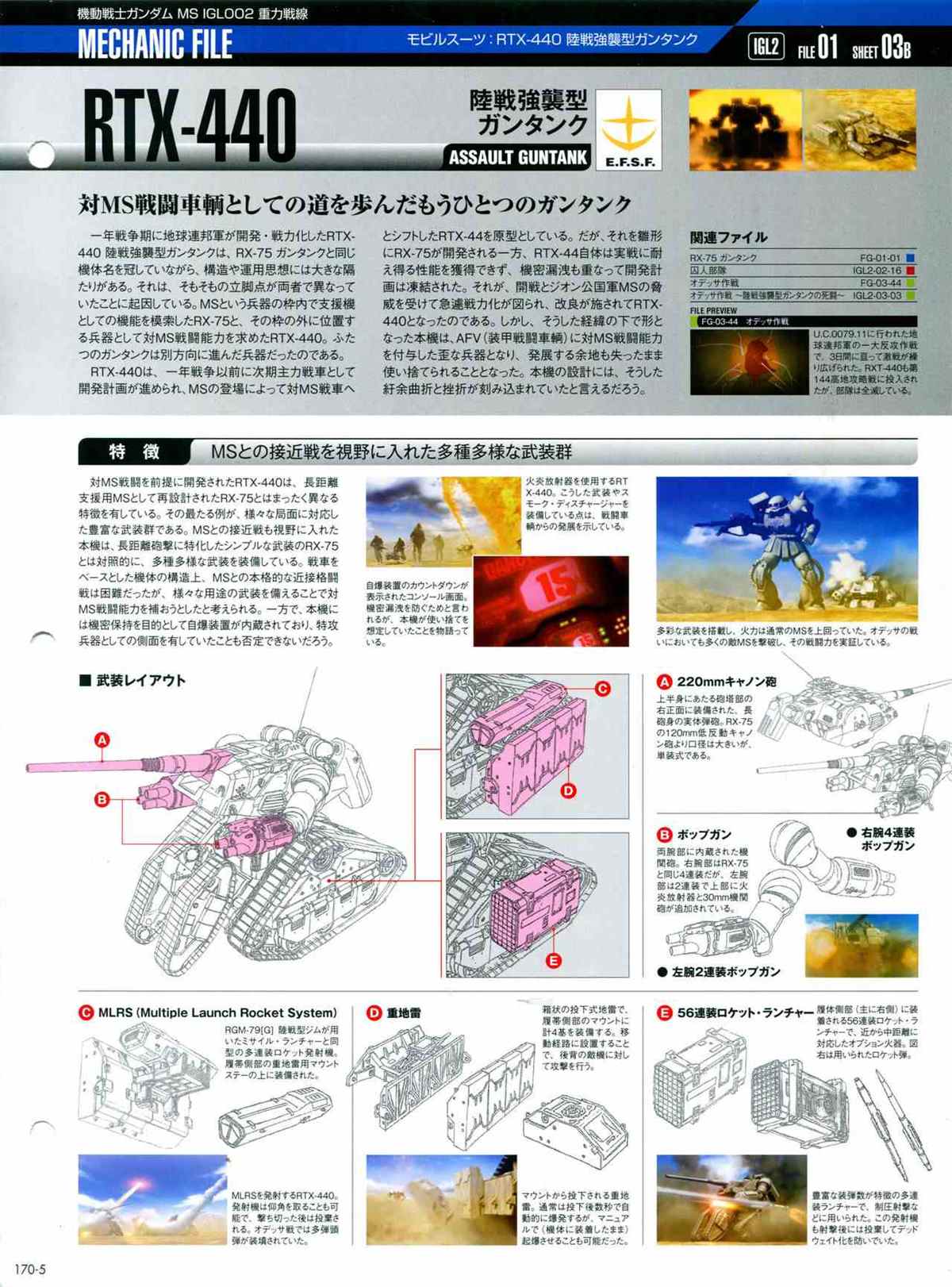 《The Official Gundam Perfect File》漫画最新章节第170话免费下拉式在线观看章节第【7】张图片