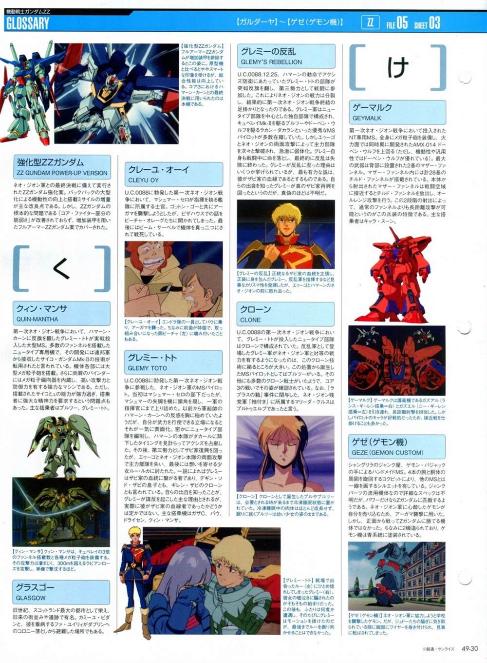 《The Official Gundam Perfect File》漫画最新章节第46-50话免费下拉式在线观看章节第【134】张图片