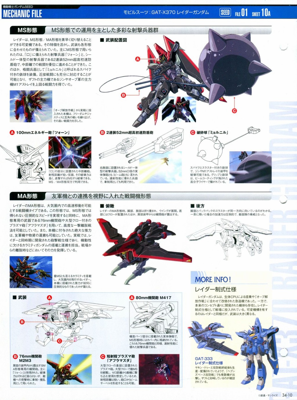 《The Official Gundam Perfect File》漫画最新章节第31-40话免费下拉式在线观看章节第【120】张图片