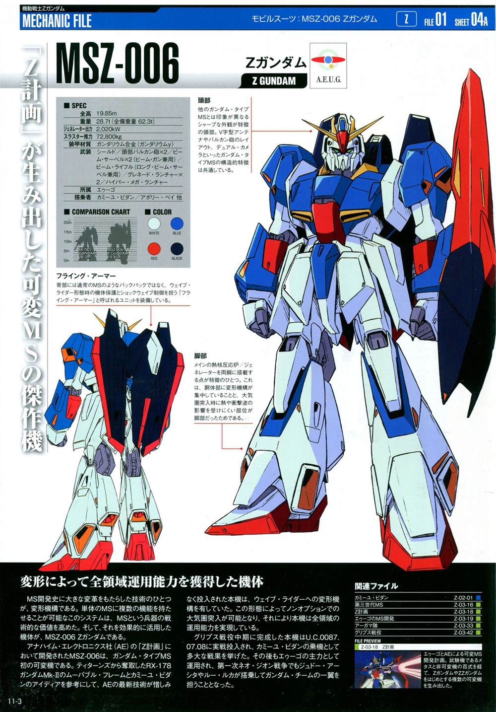 《The Official Gundam Perfect File》漫画最新章节第11-20话免费下拉式在线观看章节第【4】张图片