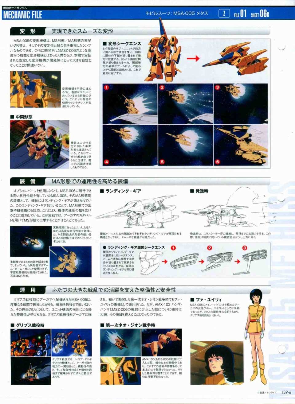 《The Official Gundam Perfect File》漫画最新章节第139话免费下拉式在线观看章节第【10】张图片