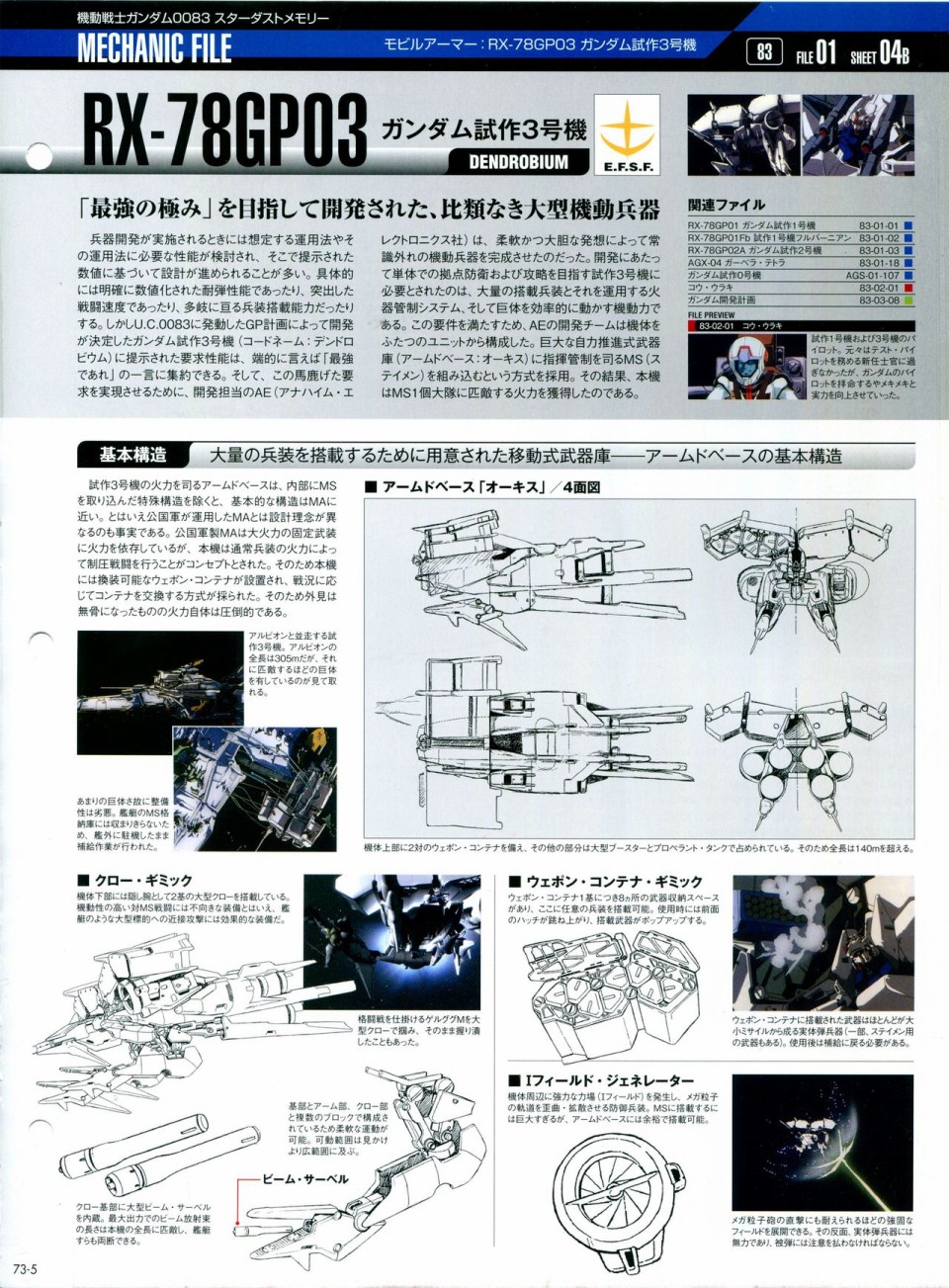 《The Official Gundam Perfect File》漫画最新章节第68-80话免费下拉式在线观看章节第【180】张图片