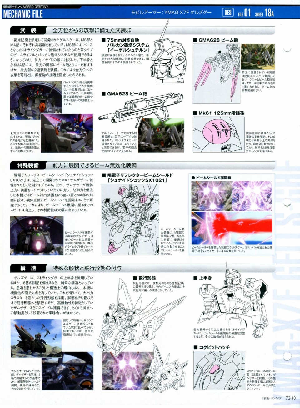 《The Official Gundam Perfect File》漫画最新章节第68-80话免费下拉式在线观看章节第【150】张图片