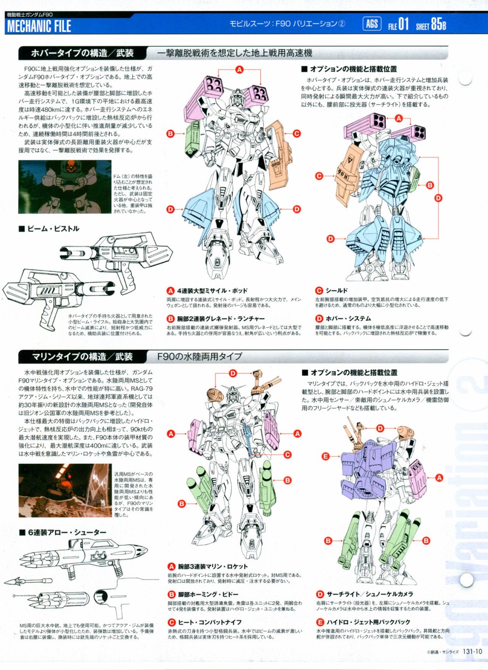 《The Official Gundam Perfect File》漫画最新章节第131话免费下拉式在线观看章节第【14】张图片