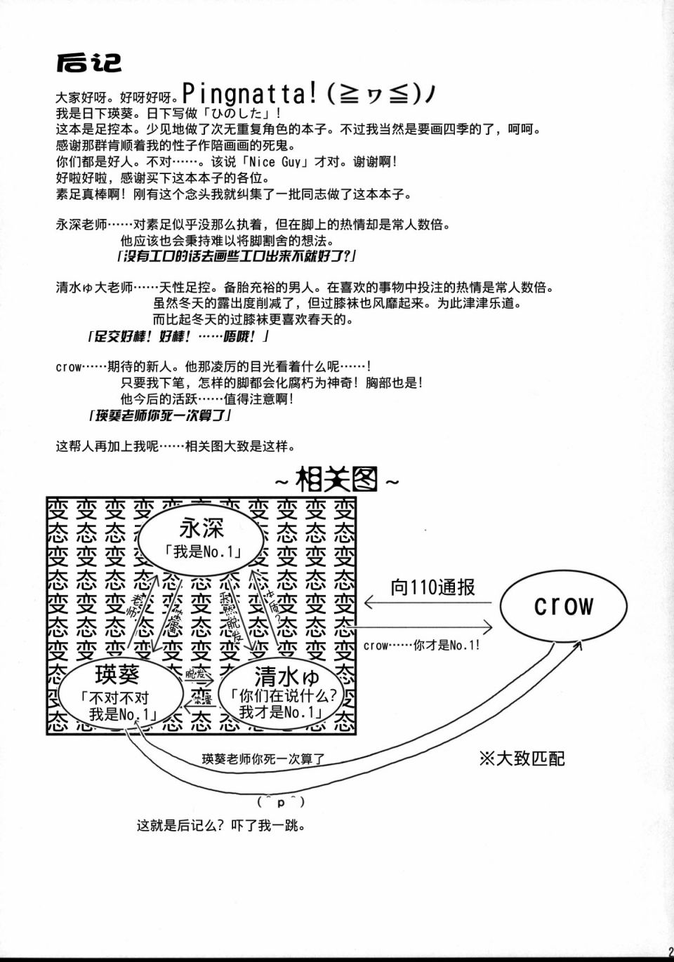 《为了足控所画的东方本》漫画最新章节第1话免费下拉式在线观看章节第【25】张图片