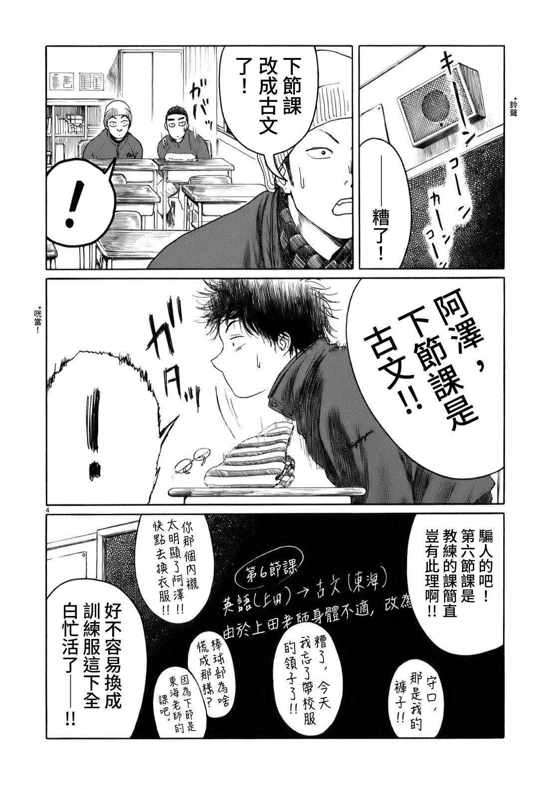 《棒球健儿阿泽》漫画最新章节第28话免费下拉式在线观看章节第【4】张图片