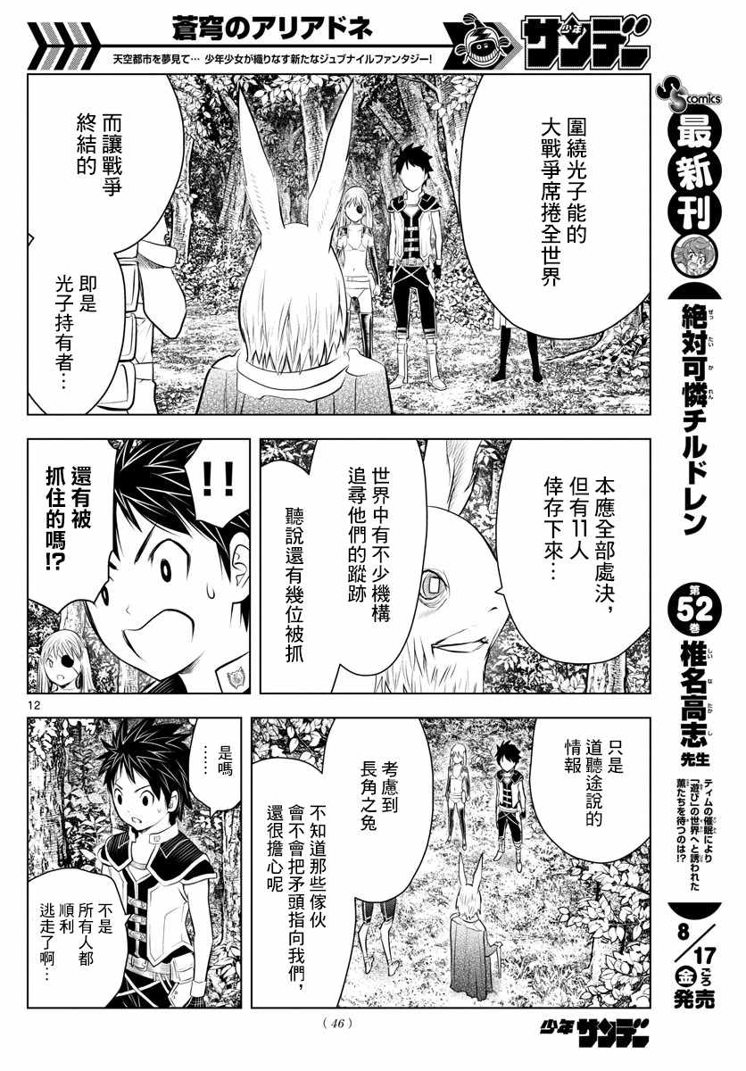 《苍穹的阿里阿德涅》漫画最新章节第32话 长角之兔免费下拉式在线观看章节第【12】张图片