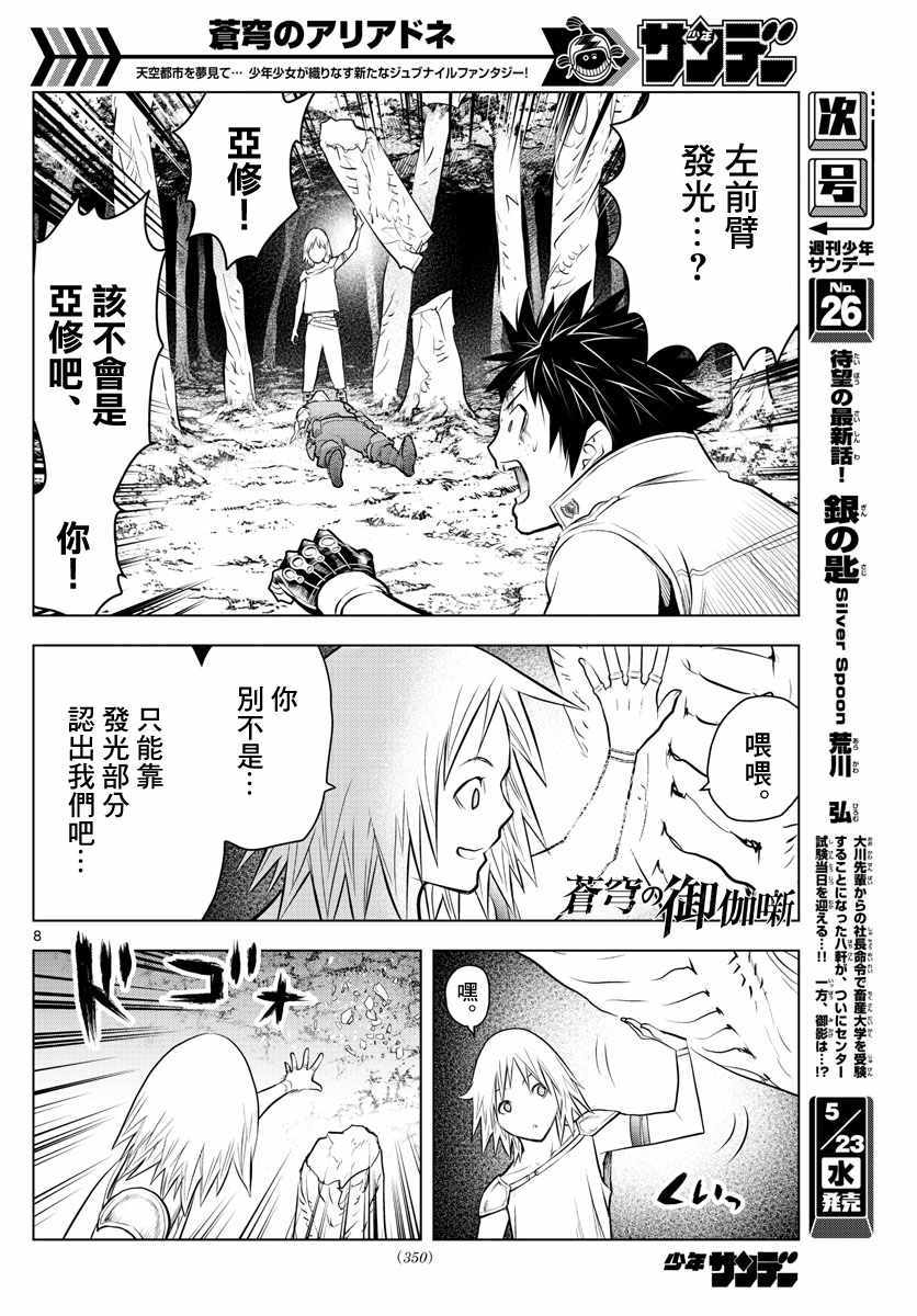 《苍穹的阿里阿德涅》漫画最新章节第21话 不明身份的家伙免费下拉式在线观看章节第【8】张图片