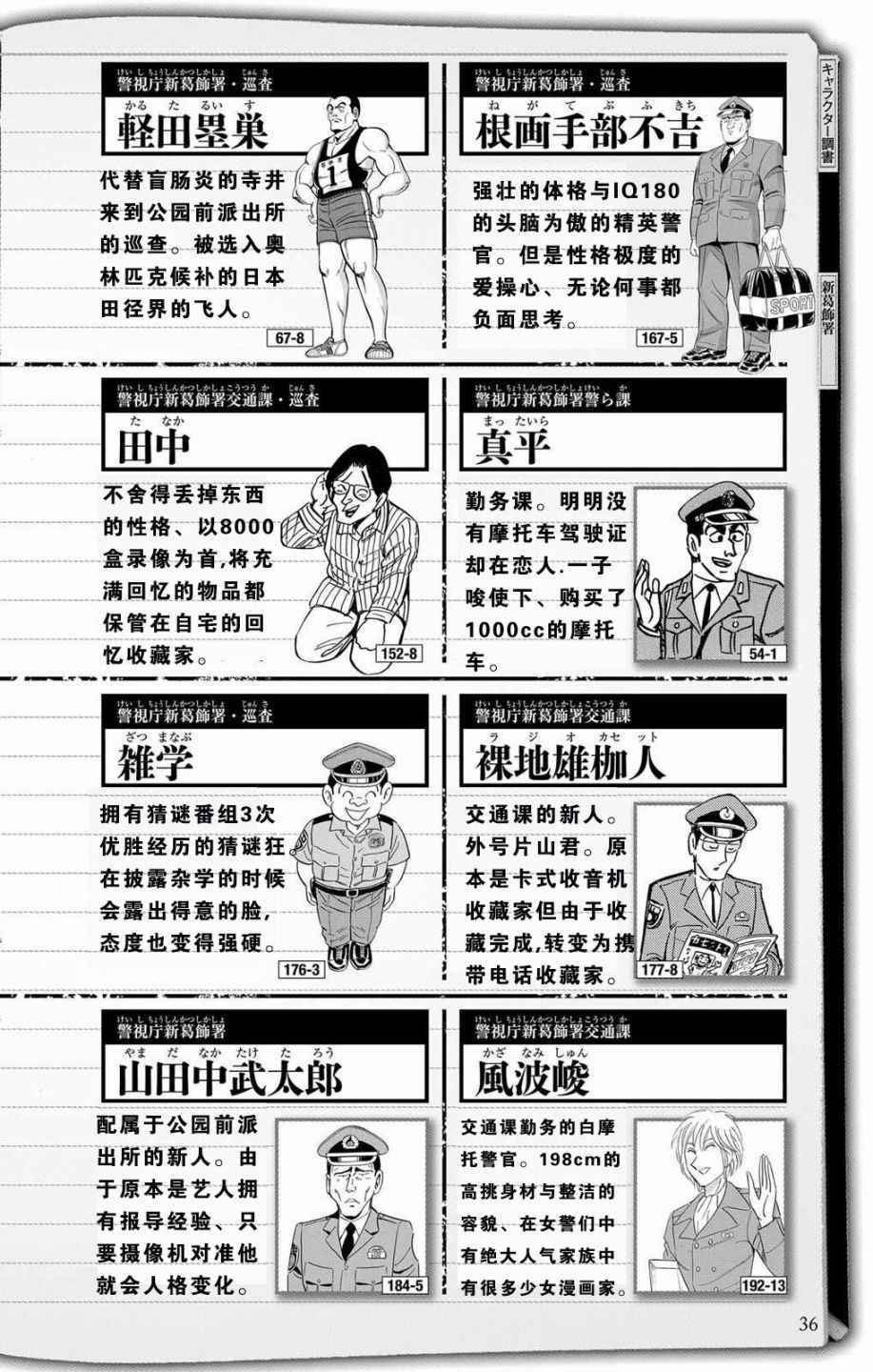 《乌龙派出所》漫画最新章节全员调查书上部免费下拉式在线观看章节第【34】张图片