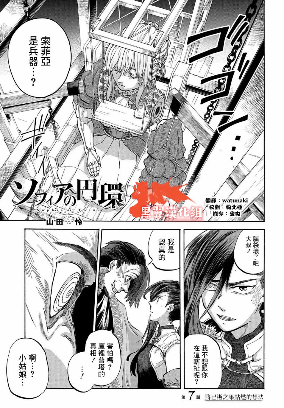 《索菲亚的圆环》漫画最新章节第7话免费下拉式在线观看章节第【1】张图片