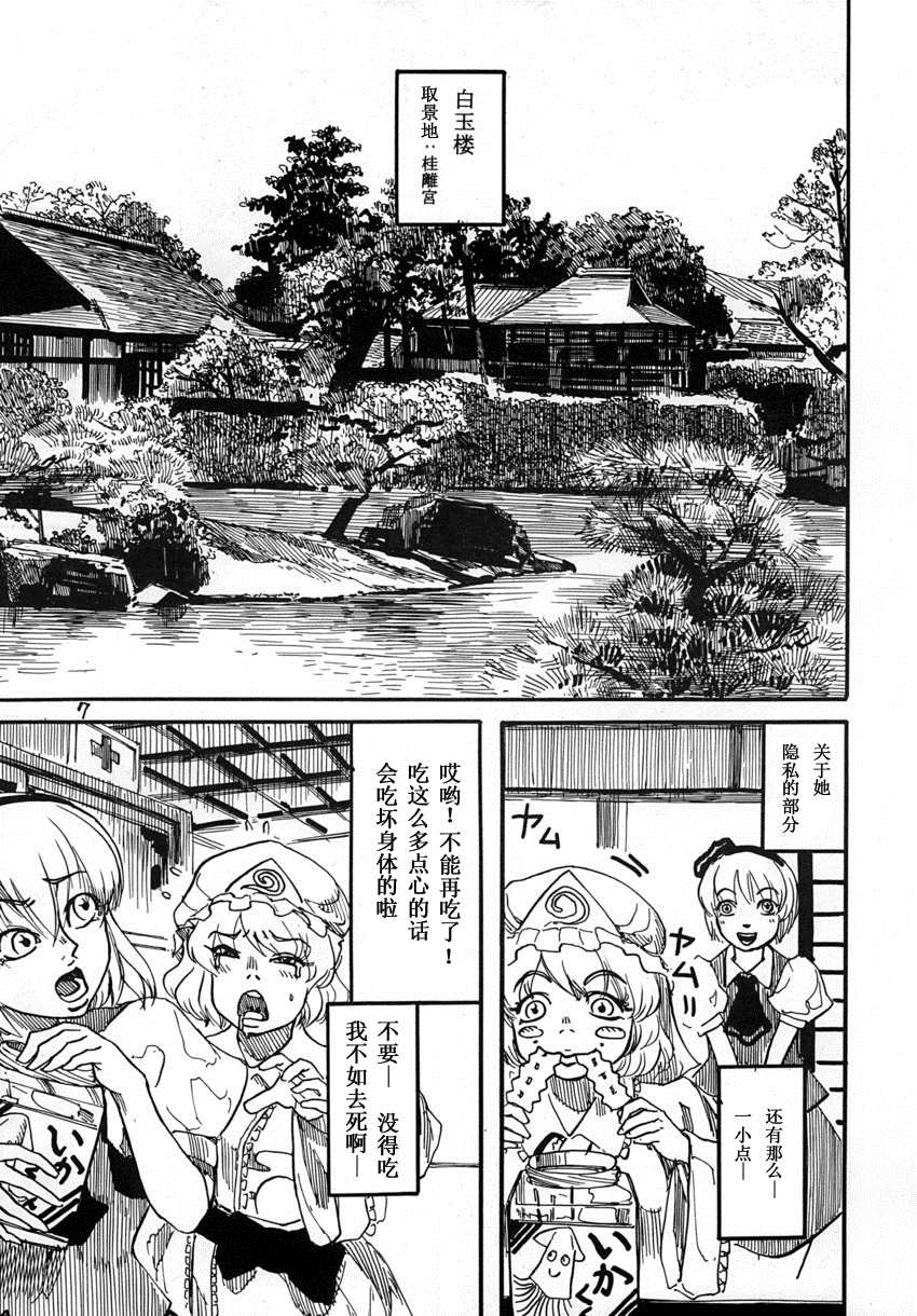 《你所不知道的魂魄妖梦》漫画最新章节第1话免费下拉式在线观看章节第【9】张图片