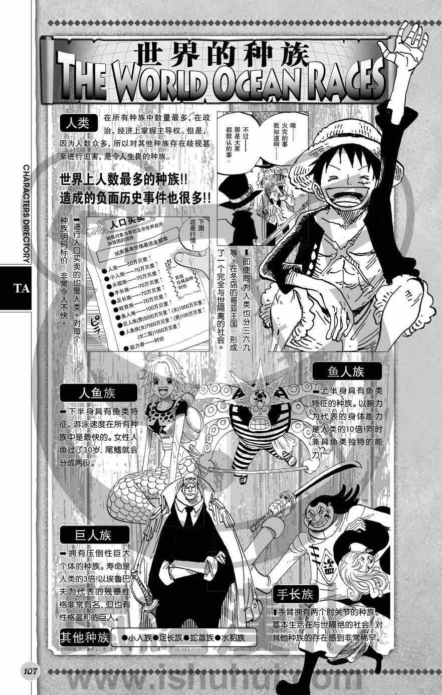 《海贼王》漫画最新章节人物世界公式免费下拉式在线观看章节第【108】张图片