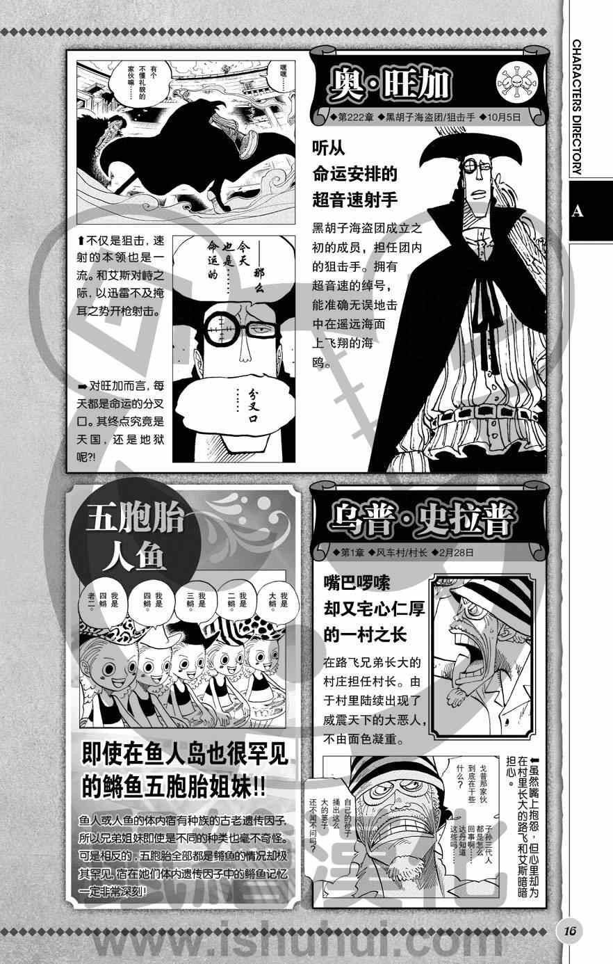 《海贼王》漫画最新章节人物世界公式免费下拉式在线观看章节第【17】张图片