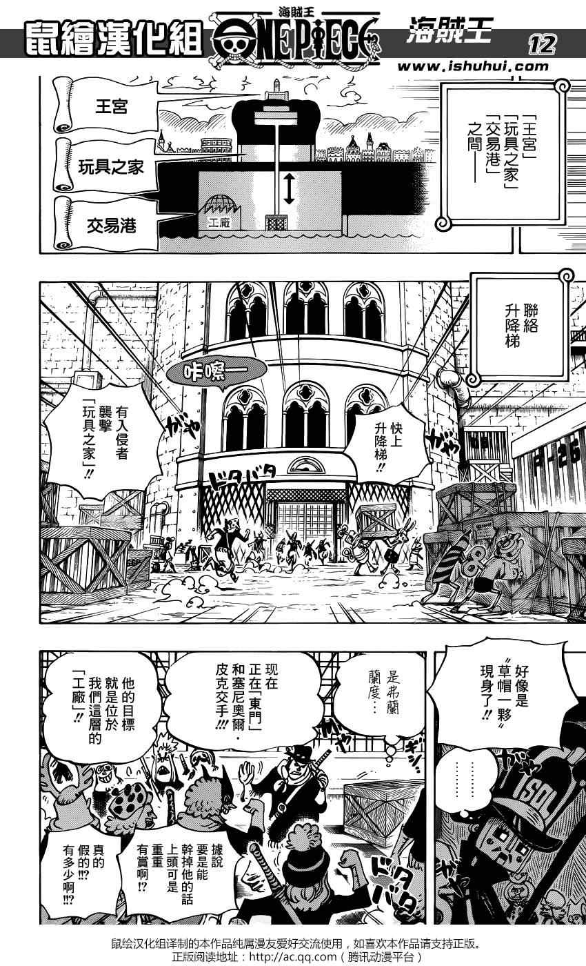 《海贼王》漫画最新章节第733话免费下拉式在线观看章节第【11】张图片