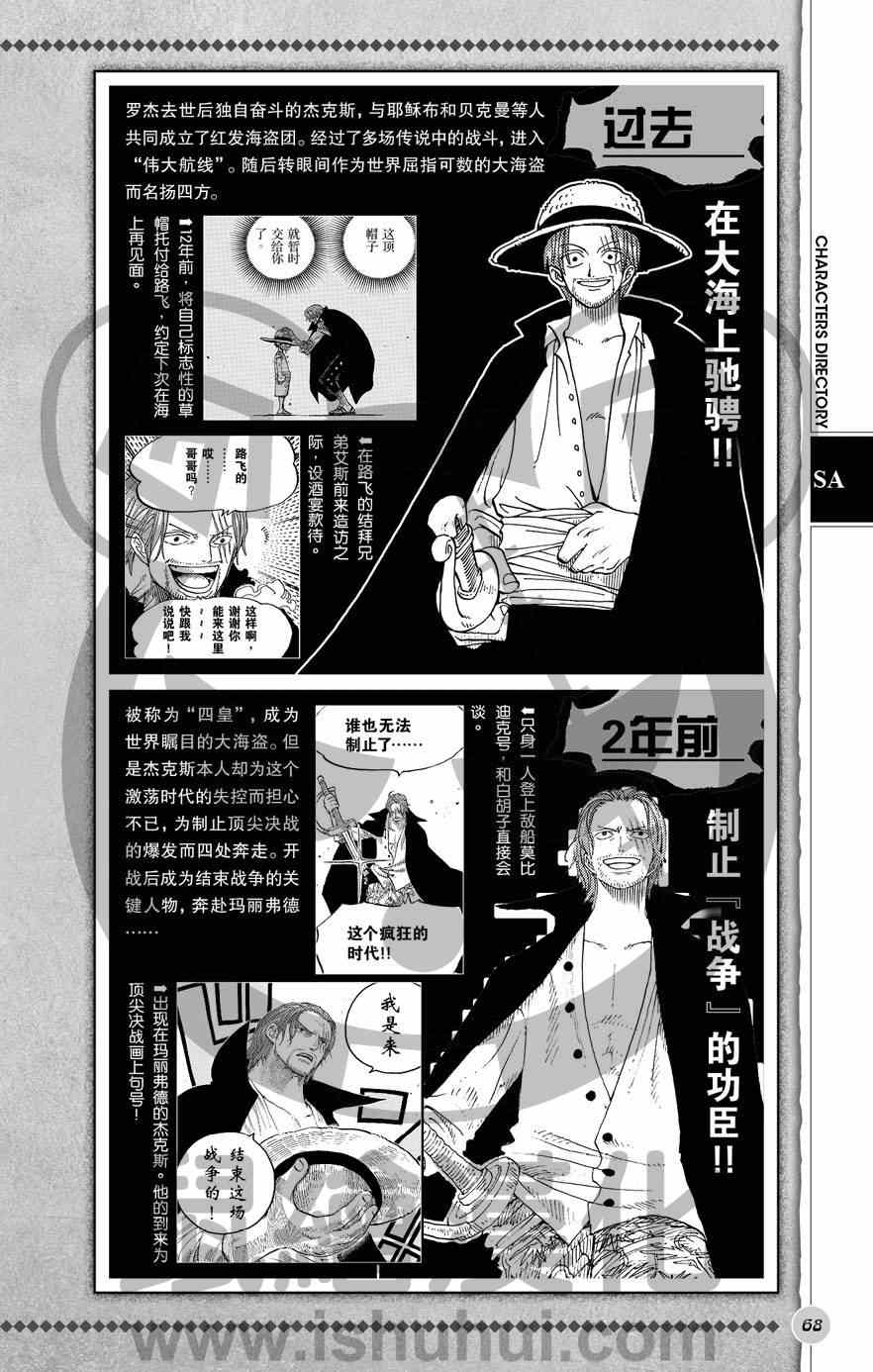 《海贼王》漫画最新章节人物世界公式免费下拉式在线观看章节第【69】张图片