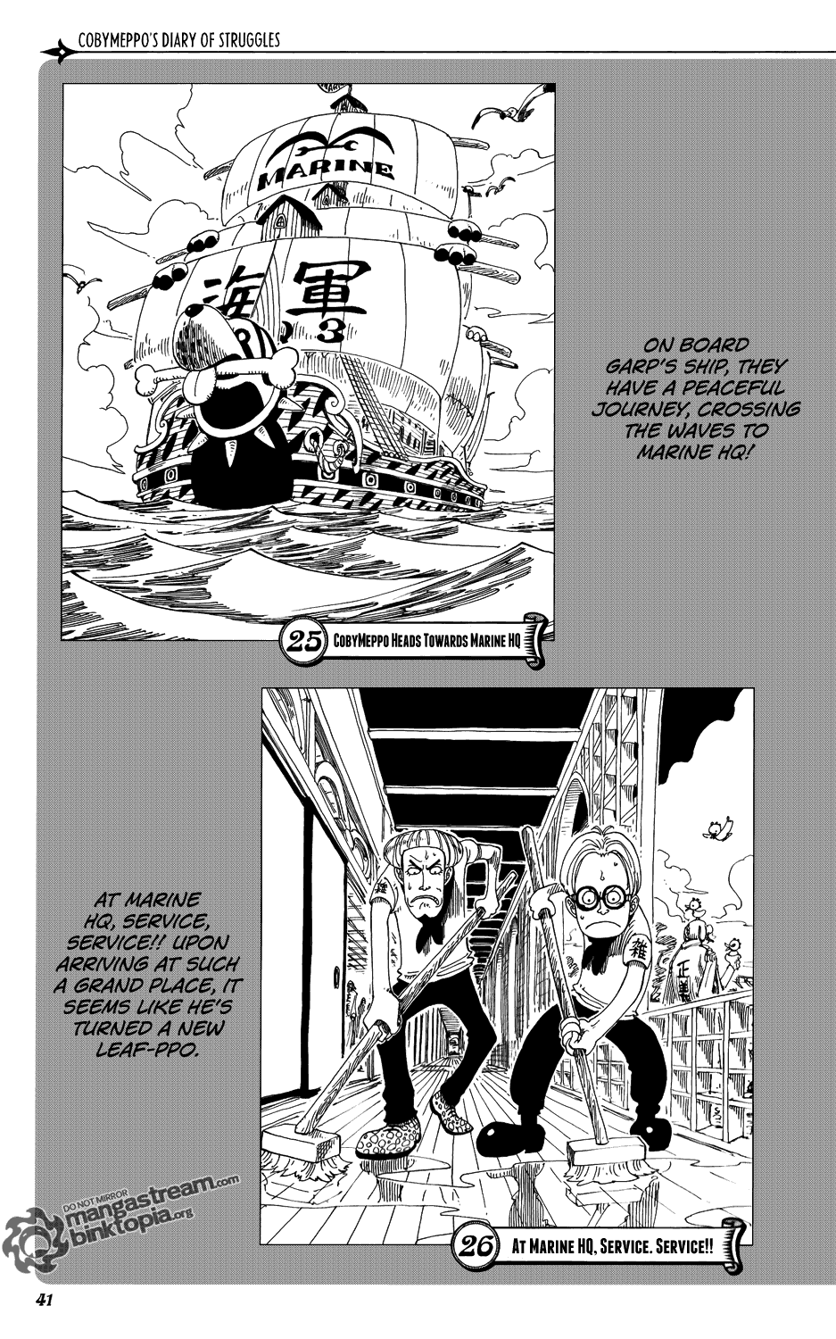 《海贼王》漫画最新章节外传：第16话  海贼王的秘密(英文)免费下拉式在线观看章节第【34】张图片