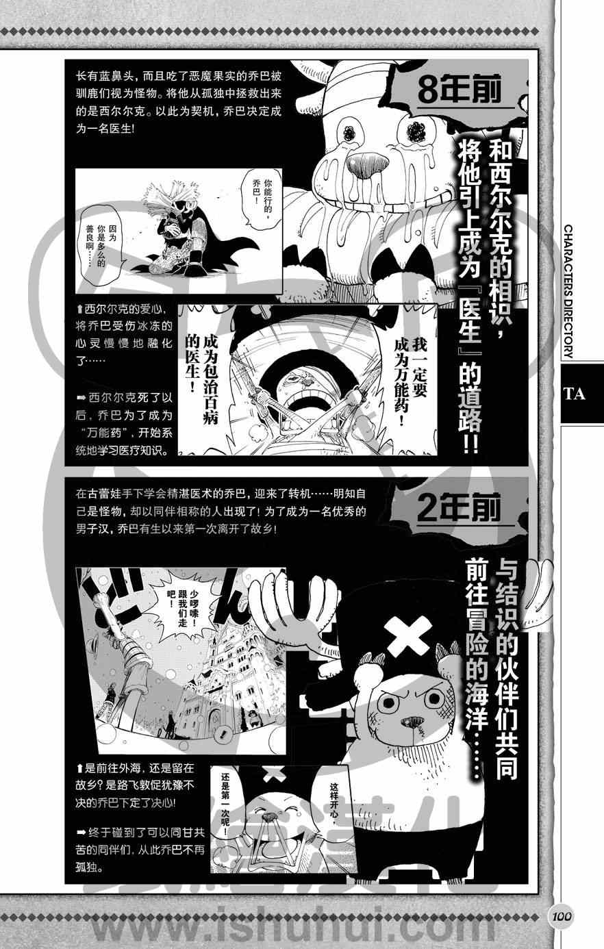 《海贼王》漫画最新章节人物世界公式免费下拉式在线观看章节第【101】张图片