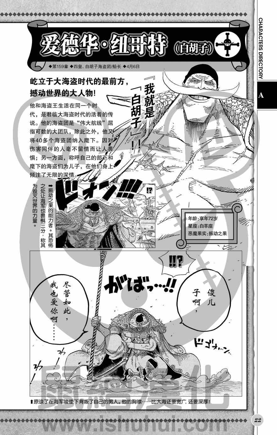 《海贼王》漫画最新章节人物世界公式免费下拉式在线观看章节第【23】张图片