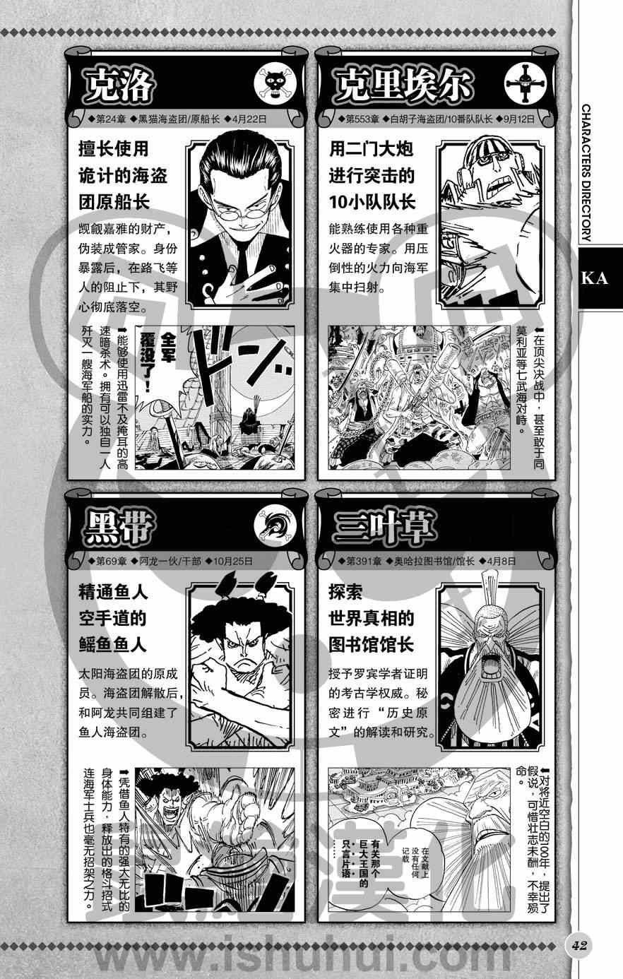 《海贼王》漫画最新章节人物世界公式免费下拉式在线观看章节第【43】张图片