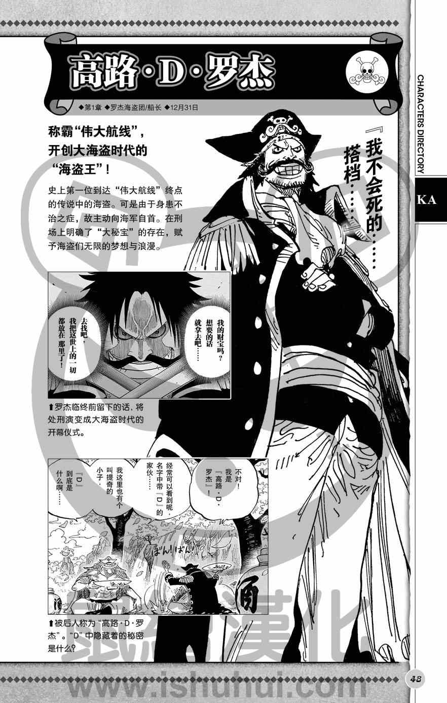 《海贼王》漫画最新章节人物世界公式免费下拉式在线观看章节第【49】张图片