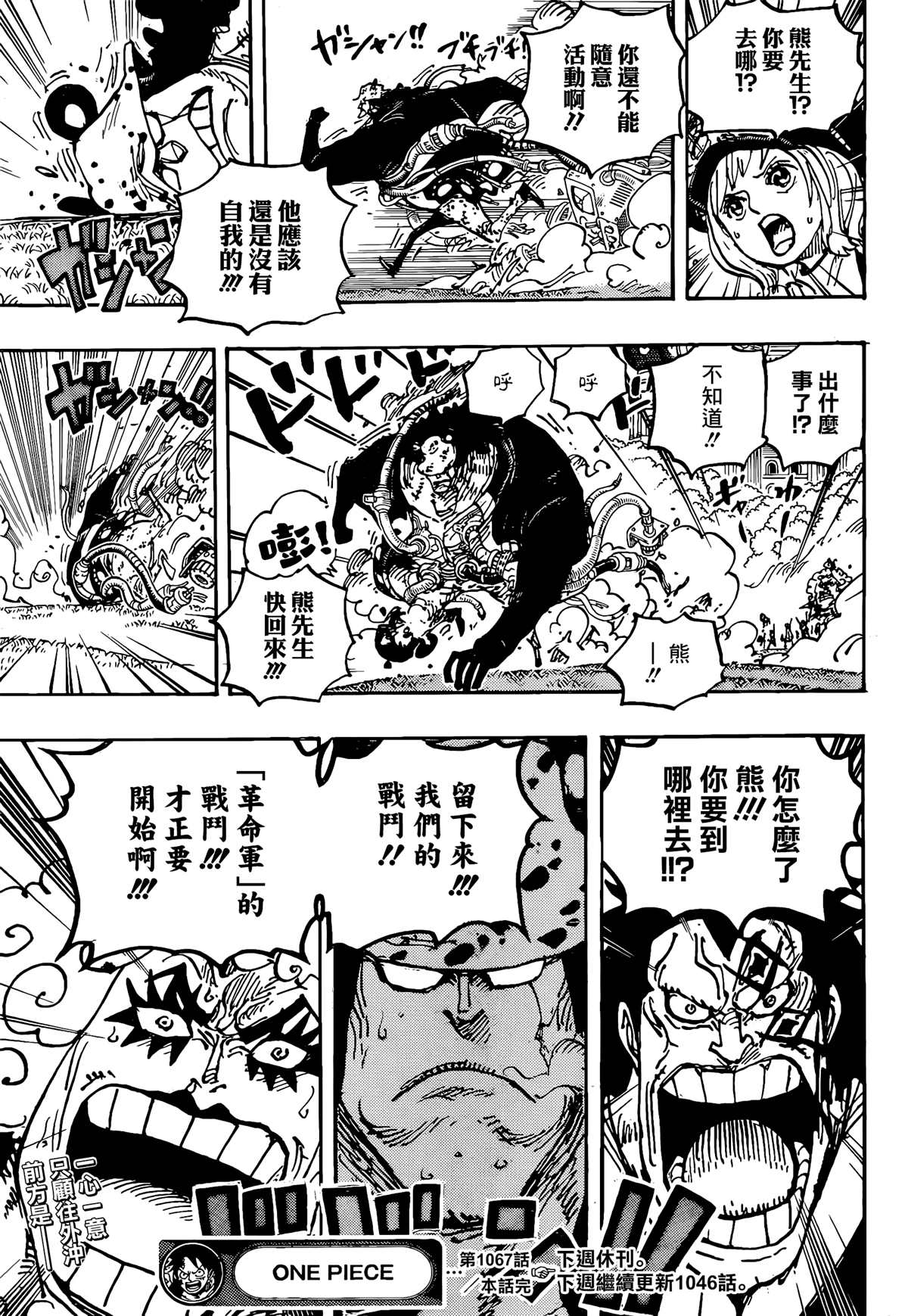 《海贼王》漫画最新章节第1067话 野生版免费下拉式在线观看章节第【15】张图片