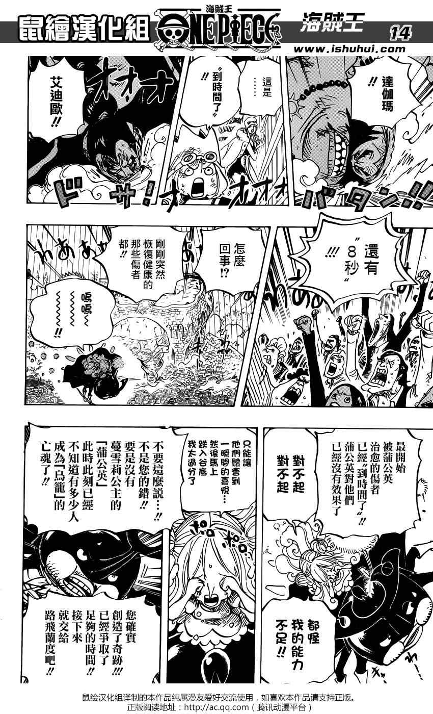 《海贼王》漫画最新章节第789话免费下拉式在线观看章节第【14】张图片