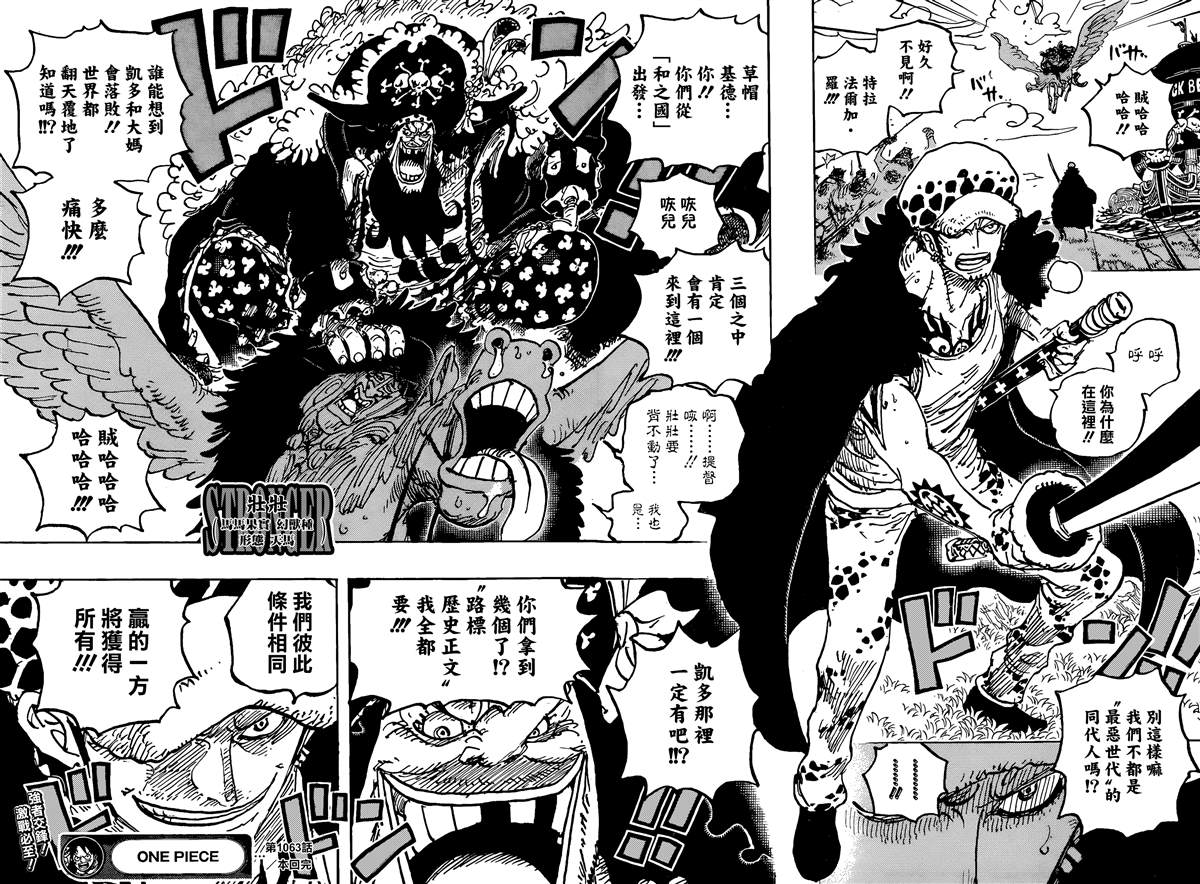 《海贼王》漫画最新章节第1063话 试看试看试看试看试看试看免费下拉式在线观看章节第【13】张图片